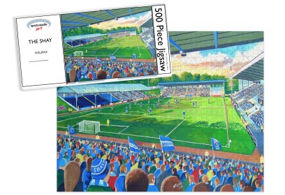 The Shay Stadium Fine Art Jigsaw Puzzle - Halifax Town FC